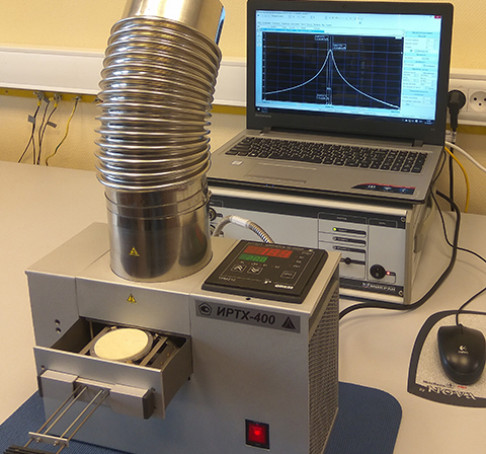 Installation for measuring the radio engineering characteristics of dielectric materials in the temperature range from 20 ºС to 400 ºС MREC-400