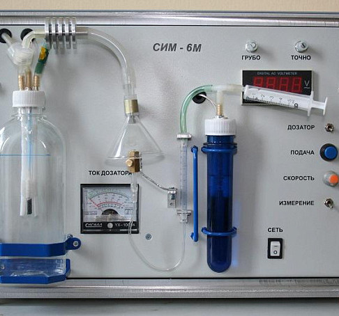 Analyzer of combustive and lubricating materials SIM-6М