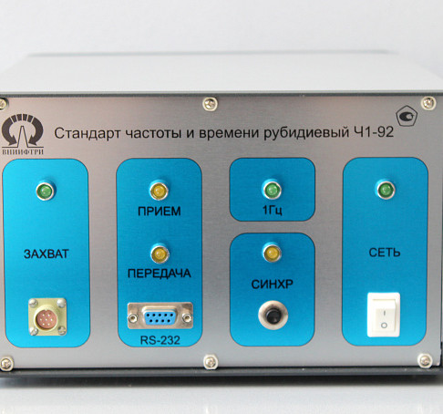 Rubidium standard of time and frequency Ch1-92