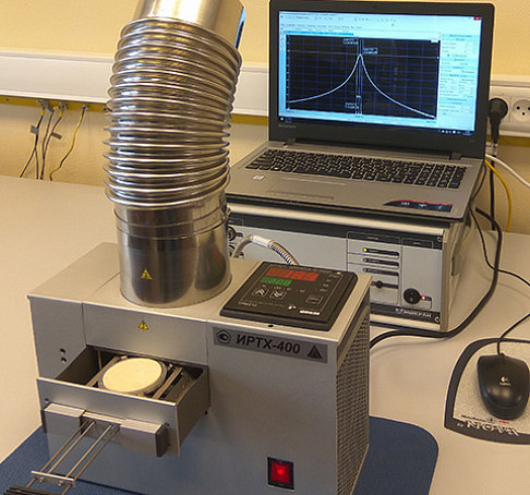 Installation for measuring the radio engineering characteristics of dielectric materials in the temperature range from 20 ºС to 400 ºС MREC-400